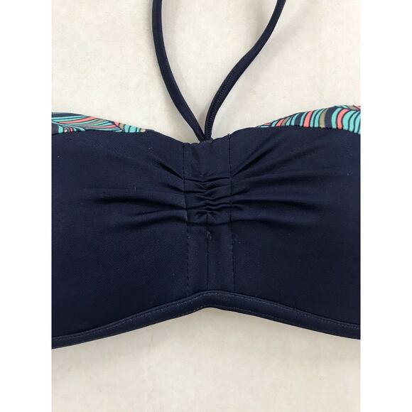 Tribord Bikini Swimwear Multicolor Print Padded Halter Swim - Picture 3 of 8